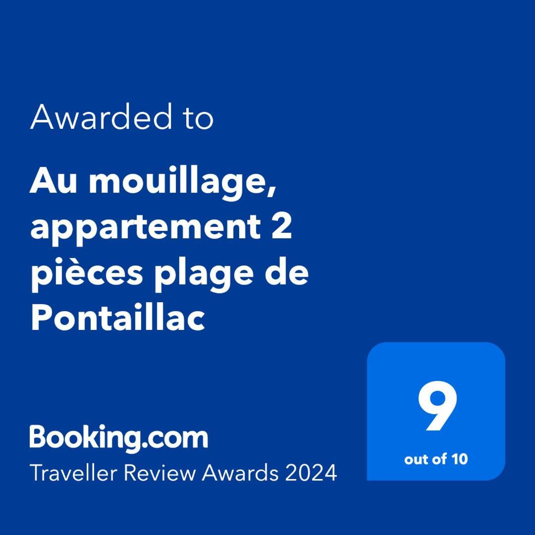 Au Mouillage, Appartement 2 Pieces Plage De Pontaillac Во-сюр-Мер Номер фото